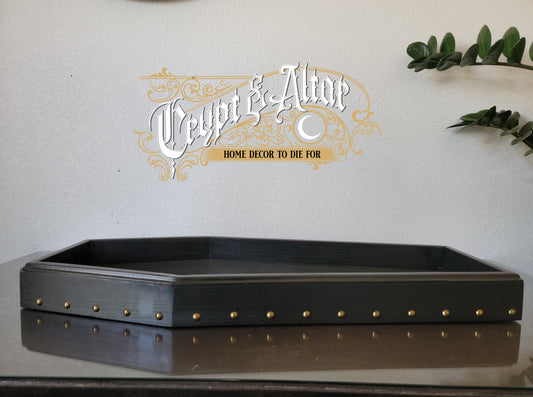 Coffin Serving Tray