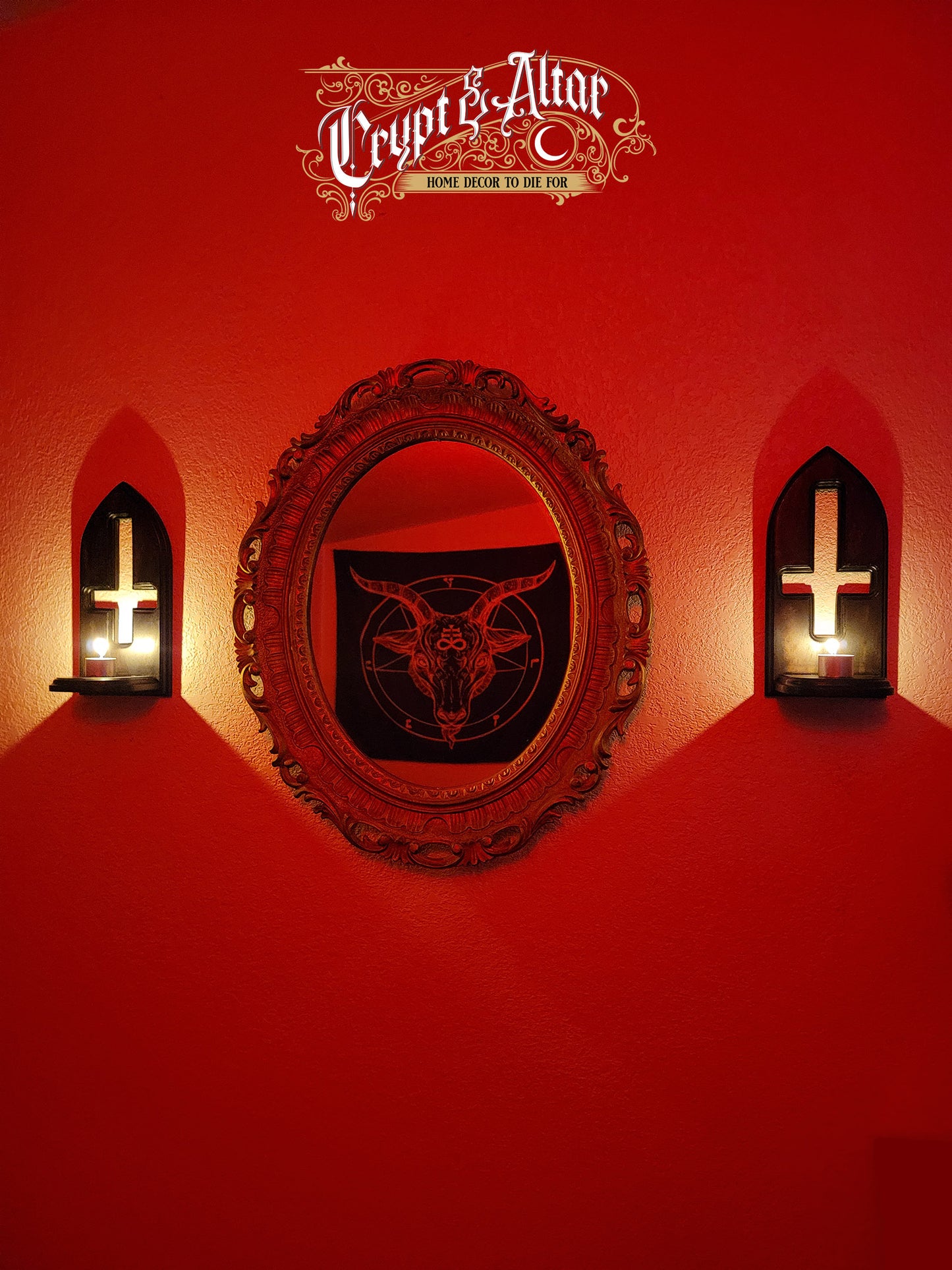 The Unholy Altar Wall Sconce/Mini Shelf